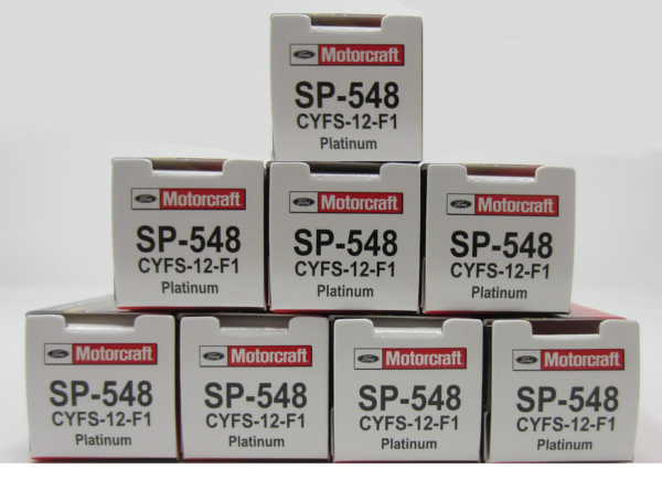 New Motorcraft SP548 Spark Plug Set of 8 For Ford Mustang F-150 2011-2017 - Image 2