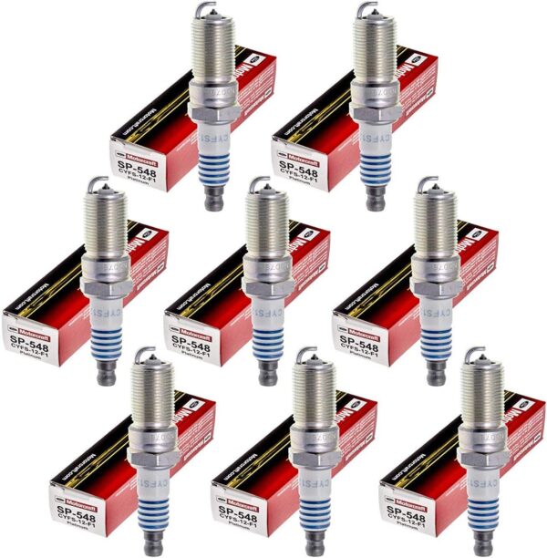 New Motorcraft SP548 Spark Plug Set of 8 For Ford Mustang F-150 2011-2017 - Image 5